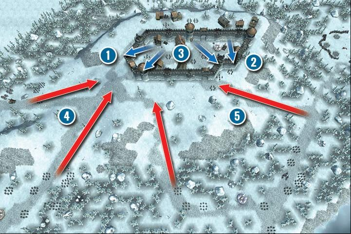 You will defend the castle which you have captured in the previous mission - Mission 15 - Persistence | Elves Campaign - Elves Campaign - Hex Commander Game Guide