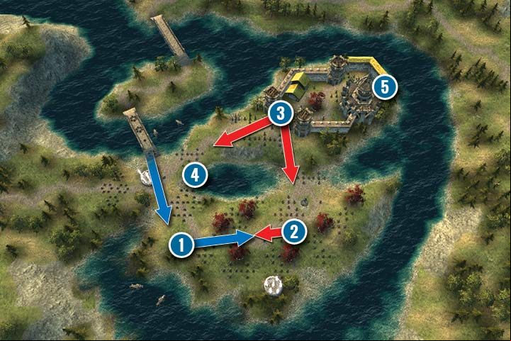 Time to capture Ayiren and ask her about the mysterious stones - Mission 18 - Hidden Orchard - Dwarves Campaign Walkthrough - Dwarves Campaign - Hex Commander Game Guide