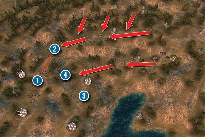 Time for another battle with the Greenskins - Mission 21 - Road to Avodany - Dwarves Campaign Walkthrough - Dwarves Campaign - Hex Commander Game Guide