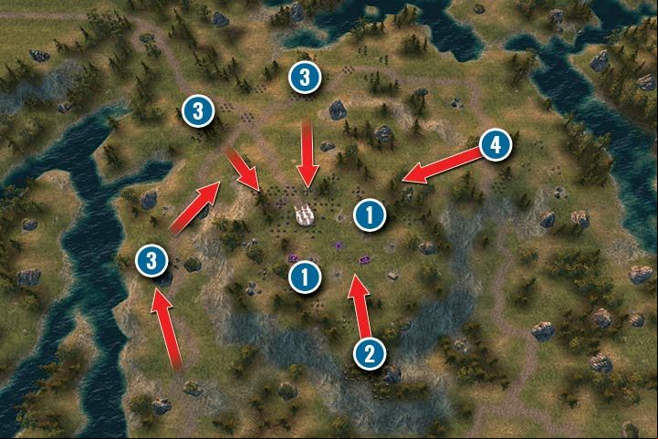 You cant command Karric in this mission - Mission 25 - Rise of Percival - Dwarves Campaign Walkthrough - Dwarves Campaign - Hex Commander Game Guide