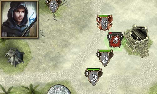 Mages are best at weakening their enemies. A single attack will cause opponents to deal less damage. - Elf Mage | Elves Units - Elves | Units - Hex Commander Game Guide