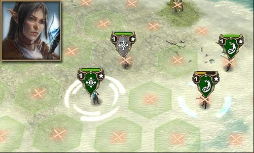 The Healer is the only unit that can heal allies, but unfortunately she is defenseless. - Healer | Elves Units - Elves | Units - Hex Commander Game Guide
