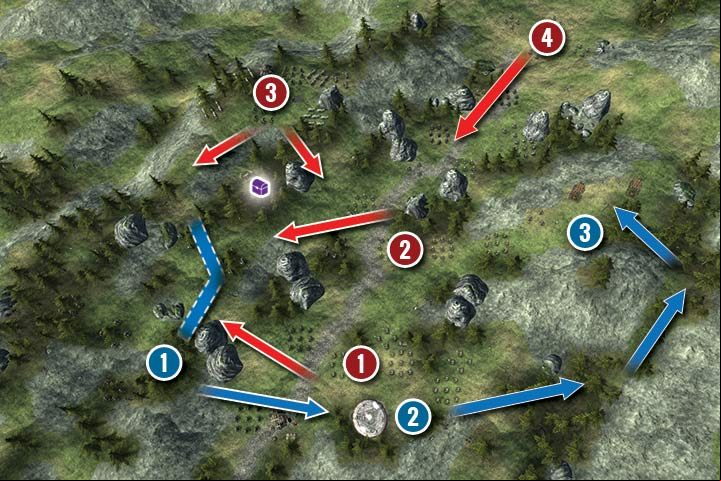 1 - Mission 4 - Rocky Path | Elves Campaign - Elves Campaign - Hex Commander Game Guide