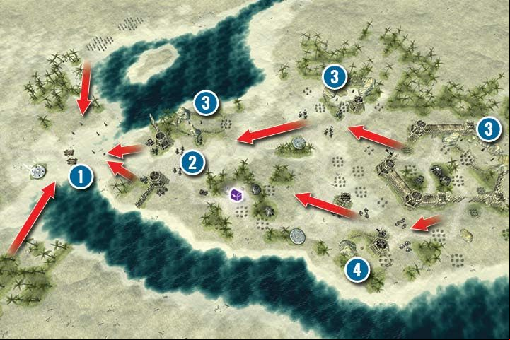 1 - Mission 7 - Four Fang Hideout | Elves Campaign - Elves Campaign - Hex Commander Game Guide