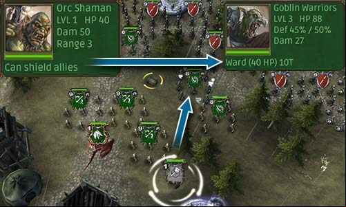 Orc shamans are a special unit of the Greenskin faction - Shaman | Orcs Units - Greenskin (Orcs) - Hex Commander Game Guide
