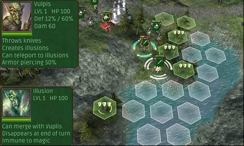 Vulpis is an unusual hero - Vulpis (hero) | Orcs Units - Greenskin (Orcs) - Hex Commander Game Guide