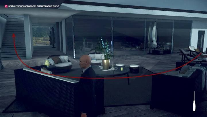Roof entrance. - Hitman 2: Murdering Alma Reynard - Nightcall walkthrough - Nightcall (Hawkes Bay) - Hitman 2 Guide