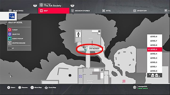 6 - Hitman 2: Obtaining first disguise - The Ark Society walkthrough - The Ark Society (Isle of Sgail) - Hitman 2 Guide