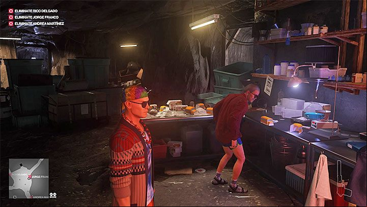 This challenge is related to Backpacker mission story - Hitman 2: Assassination of Jorge Franco - Three-Headed Serpent walkthrough - Three-Headed Serpent (Santa Fortuna) - Hitman 2 Guide