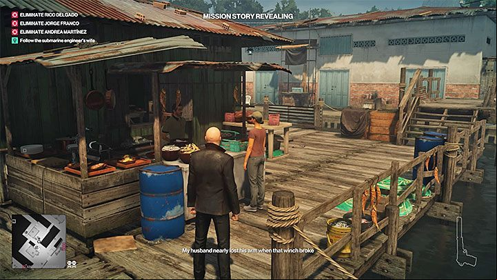Mission storys walkthrough: Your first task is to get a submarine crew member disguise - Hitman 2: Story Missions - Three-Headed Serpent walkthrough - Three-Headed Serpent (Santa Fortuna) - Hitman 2 Guide