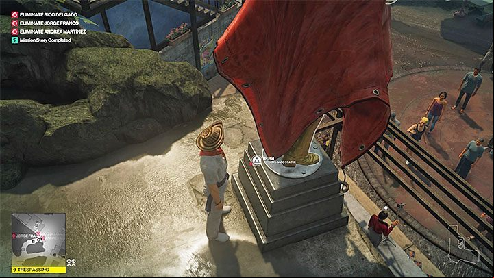 This challenge is related to Heart of Stone mission story - Hitman 2: Assassination of Andrea Martinez - Three-Headed Serpent walkthrough - Three-Headed Serpent (Santa Fortuna) - Hitman 2 Guide