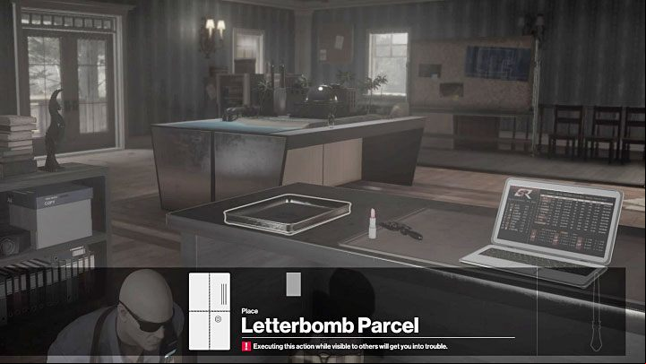 Reach the floor of the Martinez building with the parcel - Hitman 2: Assassination of Andrea Martinez - Three-Headed Serpent walkthrough - Three-Headed Serpent (Santa Fortuna) - Hitman 2 Guide