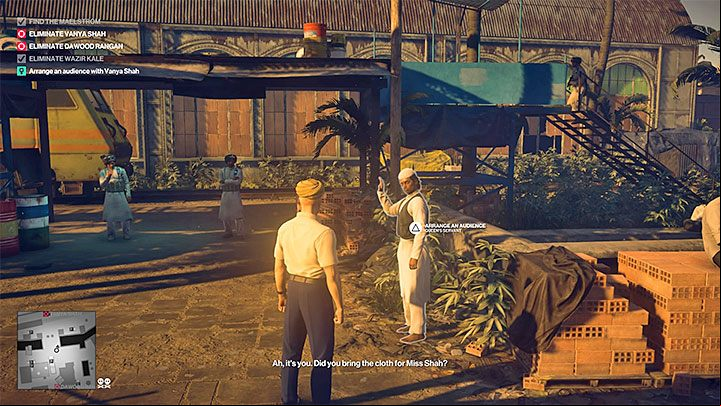 Before you proceed with another step, find a secluded place and remove all weapons and other prohibited items from your inventory - Hitman 2: Story Missions - Chasing a Ghost walkthrough - Chasing a Ghost (Mumbai) - Hitman 2 Guide