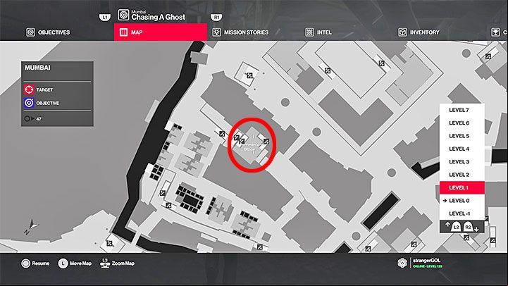 Mumbai laundry is in the western part of the map, south of the default starting location - Hitman 2: Story Missions - Chasing a Ghost walkthrough - Chasing a Ghost (Mumbai) - Hitman 2 Guide