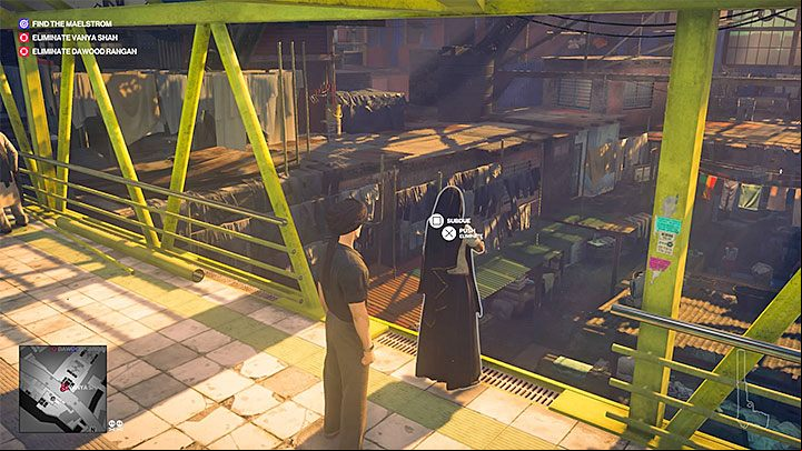 Approach Vanya and talk with her - Hitman 2: Story Missions - Chasing a Ghost walkthrough - Chasing a Ghost (Mumbai) - Hitman 2 Guide