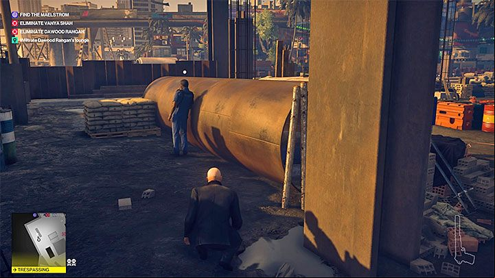 You now have to infiltrate the high-rise block, the one where you can find Dawood Rangan - Hitman 2: Story Missions - Chasing a Ghost walkthrough - Chasing a Ghost (Mumbai) - Hitman 2 Guide