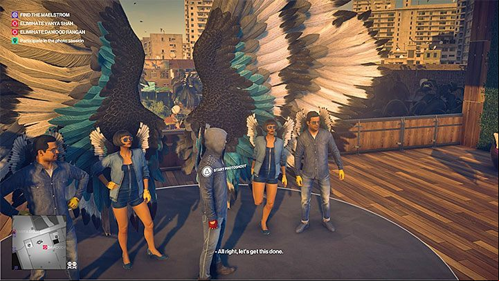 Reach the film set now at level 4 and let everybody know about your arrival - Hitman 2: Story Missions - Chasing a Ghost walkthrough - Chasing a Ghost (Mumbai) - Hitman 2 Guide