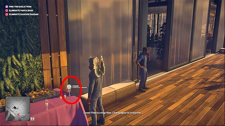 Just before or shortly after the photo shoot there will be an opportunity to pour poison - Hitman 2: Story Missions - Chasing a Ghost walkthrough - Chasing a Ghost (Mumbai) - Hitman 2 Guide