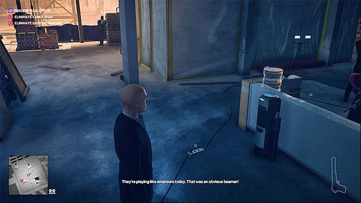 This challenge isnt related to any of the Mission Stories and it isnt exclusive to Dawood - to complete it, you have to kill all 3 targets with electricity - Hitman 2: Assassinating Dawood Rangan - Chasing a Ghost walkthrough - Chasing a Ghost (Mumbai) - Hitman 2 Guide