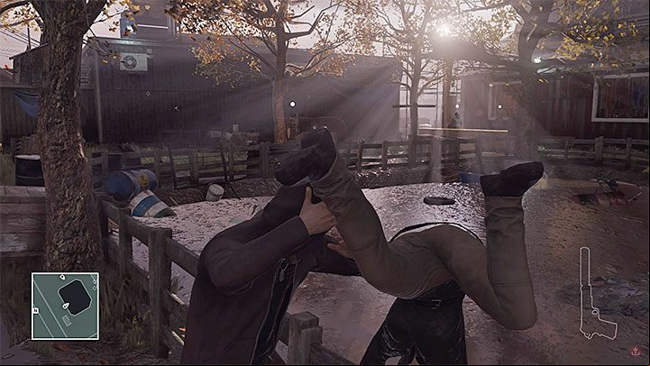 Penelope Graves can be drowned in the tank after obtaining the Interpol badge from one of the guards - Hitman 2: Colorado - Trophies/Achievements list, Legacy missions - Hitman Legacy - Hitman 2 Guide