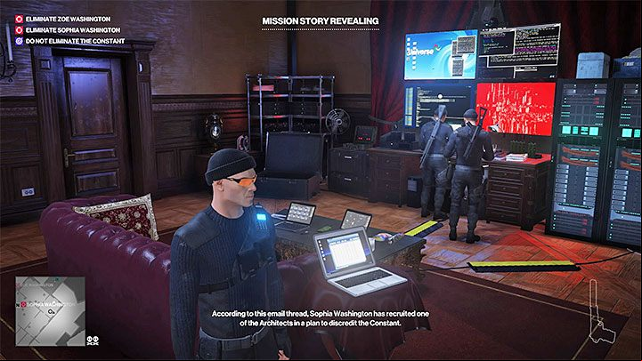 4 - Hitman 2: Monitoring - where to sabotage? The Ark Society walkthrough - The Ark Society (Isle of Sgail) - Hitman 2 Guide
