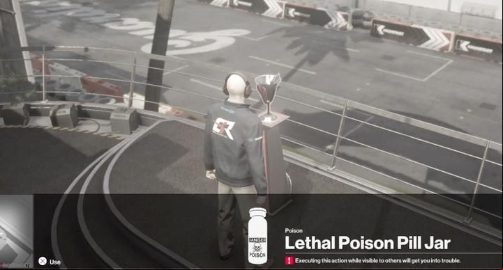 Challenge combined with The Triumph story mission (detailed information about the challenge in the mission description): Kill Sierra using pyrotechnics on the podium - Hitman 2: Assassination of Sierra Knox - The Finish Line walkthrough - The Finish Line (Miami) - Hitman 2 Guide