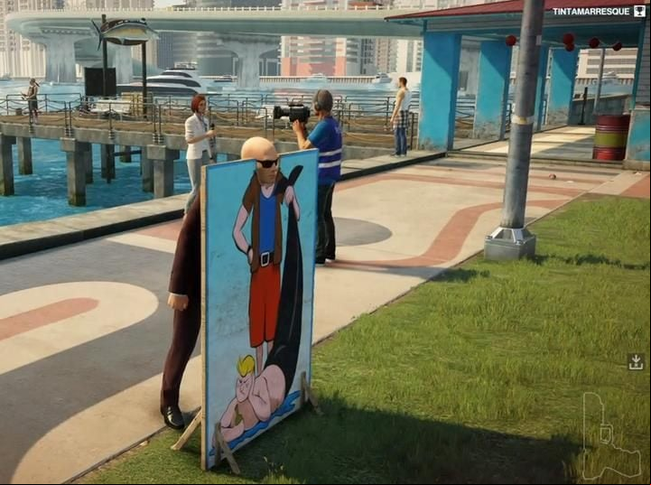 Pose for a picture to complete a challenge. - Hitman 2: Challenges, Feats - The Finish Line walkthrough - The Finish Line (Miami) - Hitman 2 Guide