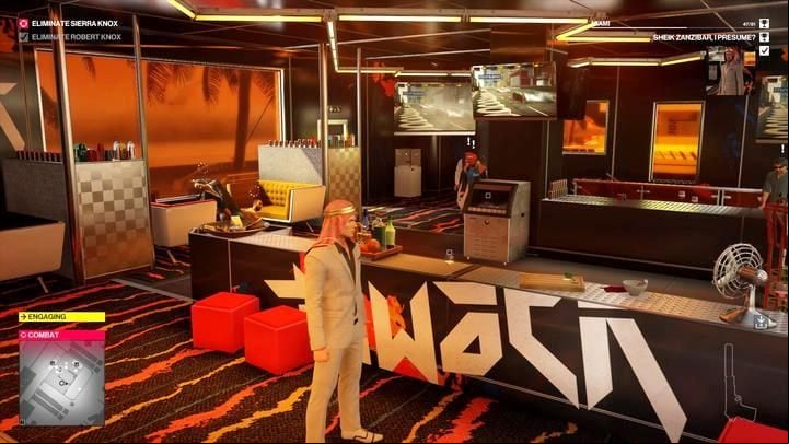 Acquire sheiks outfit - Hitman 2: Challenges, Exploration - The Finish Line walkthrough - The Finish Line (Miami) - Hitman 2 Guide
