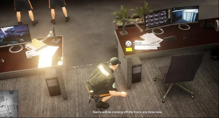 A post-it with a safe combination on the desk in the main part of the office. - Hitman 2: Challenges, Exploration - The Finish Line walkthrough - The Finish Line (Miami) - Hitman 2 Guide