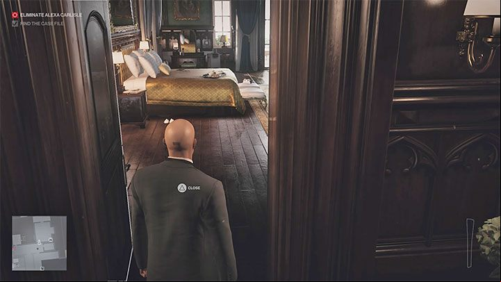 A more obvious way to get into the room is to open the door from the hallway side - Hitman 3: Secret rooms - how to open them? Dartmoor, walkthrough - Death in the Family - Dartmoor - Hitman 3 Guide