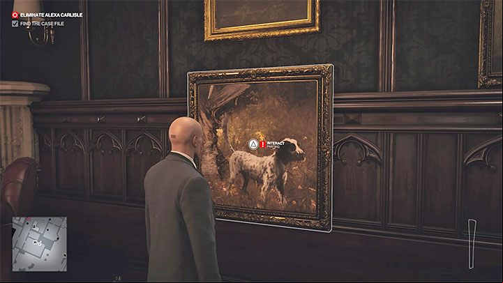 If you want to access it from Rebecca's Room then interact with the picture of a dog - Hitman 3: Secret rooms - how to open them? Dartmoor, walkthrough - Death in the Family - Dartmoor - Hitman 3 Guide
