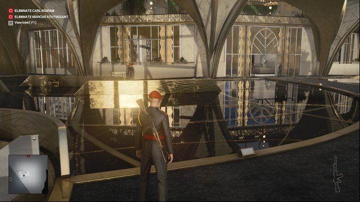 Now you can safely move around the entire map area and the top floor of the building - Hitman 3: Best Disguises, Dubai (Burj Al-Ghazali) - On Top of the World - Dubai - Hitman 3 Guide