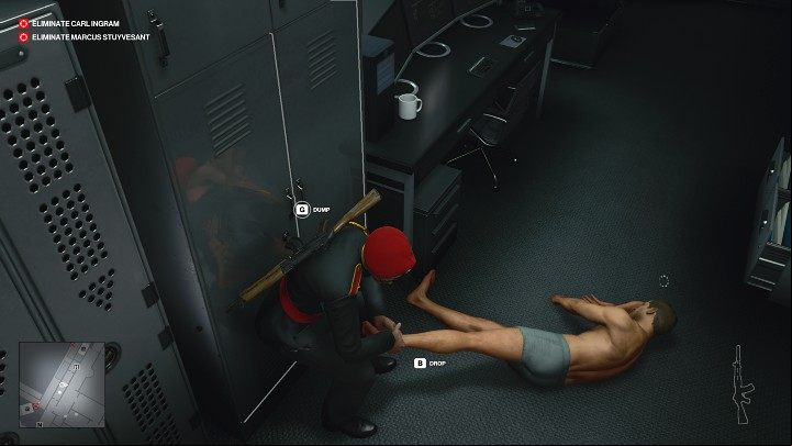 You can hide the opponents' bodies in many places: in wardrobes, metal or plastic containers, crates, dump them in a sewer manhole - Hitman 3: Bodies - how to get rid of them? - FAQ - Hitman 3 Guide