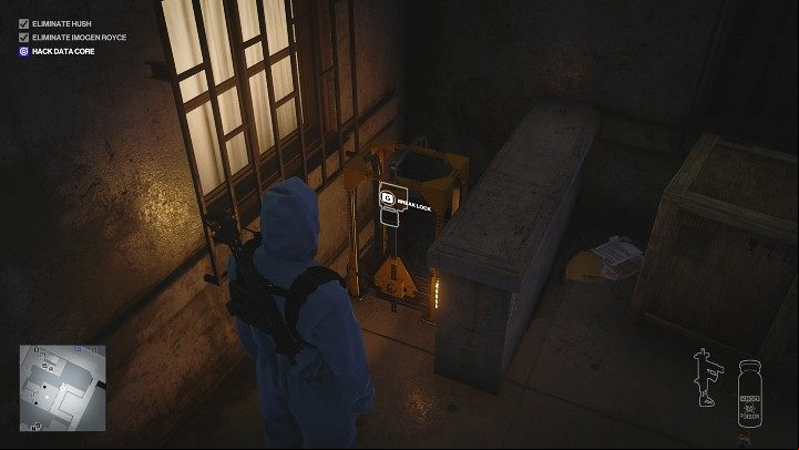 Shortcut 3: The Ladder in the Homeless Shelter Building (The Block Ladder) - Hitman 3: End of an Era, Chongqing - map, mission information - End Of An Era - Chongqing - Hitman 3 Guide