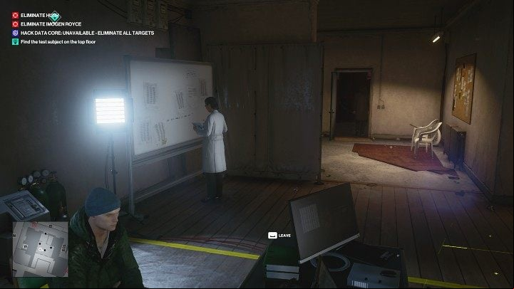 When you are called, approach the recruiting station and sit in the chair - Hitman 3: Impulse Control - Chongqing - Mission Story, walkthrough - End Of An Era - Chongqing - Hitman 3 Guide