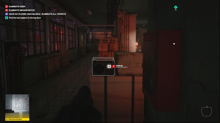 Go behind the veils until you reach the other side of the room - Hitman 3: Impulse Control - Chongqing - Mission Story, walkthrough - End Of An Era - Chongqing - Hitman 3 Guide