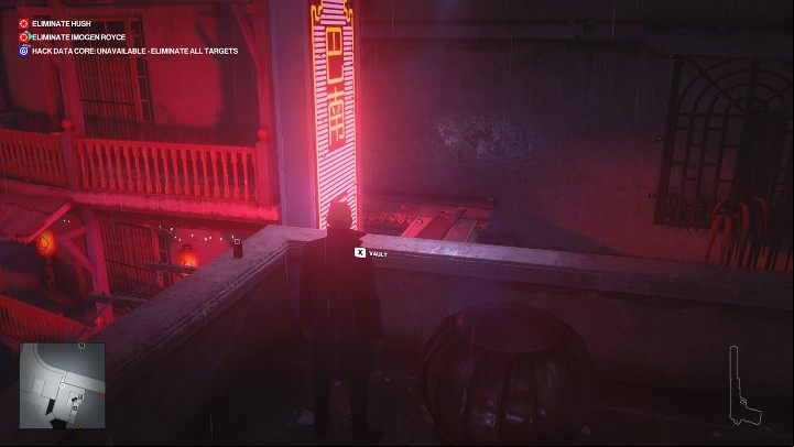 Climb the staircase to the roof of the building - Hitman 3: All-Seeing Eyes - Chongqing, Mission Story, walkthrough - End Of An Era - Chongqing - Hitman 3 Guide