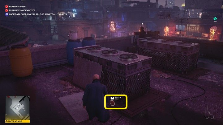 There is a guard standing on the roof - Hitman 3: All-Seeing Eyes - Chongqing, Mission Story, walkthrough - End Of An Era - Chongqing - Hitman 3 Guide