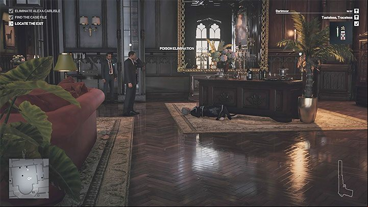 The lethal dl poison allows you to kill Alexa or any other person instantly - Hitman 3: Poison, Dartmoor - how to get it? - Death in the Family - Dartmoor - Hitman 3 Guide