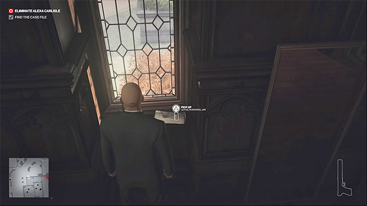 You will find the lethal poison by the small vertical window - Hitman 3: Poison, Dartmoor - how to get it? - Death in the Family - Dartmoor - Hitman 3 Guide