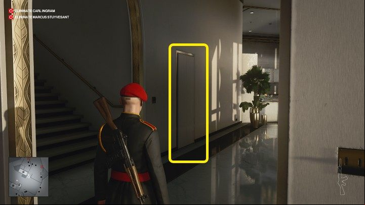 The rat poison you can obtain along the way will also come in handy while doing this task - Hitman 3: Carl Ingram - how to kill him? Dubai, walkthrough - On Top of the World - Dubai - Hitman 3 Guide
