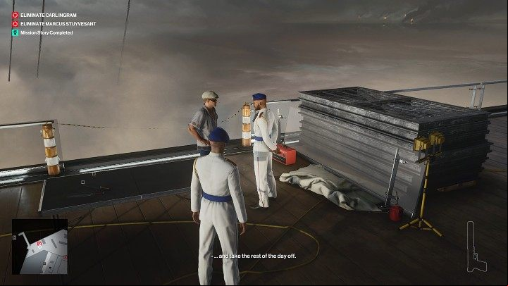 You will get the best opportunity to perform this assassination after completing the (In)Security story quest - Hitman 3: Marcus Stuyvesant - how to kill him? Dubai, walkthrough - On Top of the World - Dubai - Hitman 3 Guide