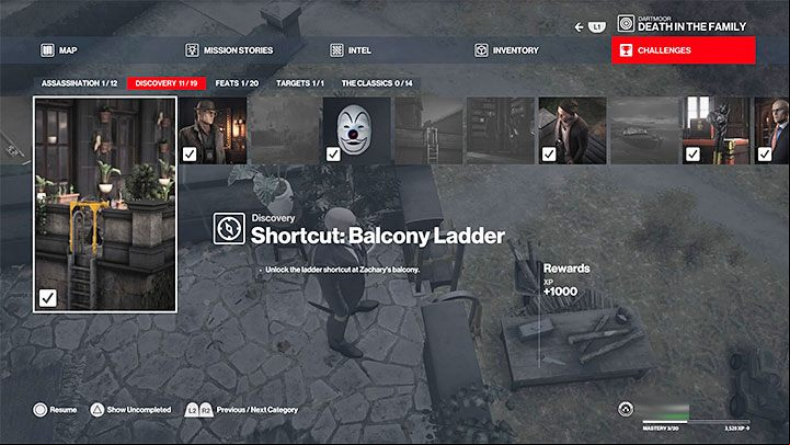 Some challenges are associated with certain shortcuts - you can find them in the Discovery tab in the pause menu - Hitman 3: Shortcuts - how to unlock? - FAQ - Hitman 3 Guide