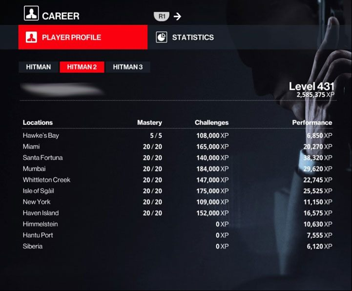 You can also go to the player's profile and see if everything has been transferred - Hitman 3: Transferring progress from Hitman 1 and Hitman 2 - Appendix - Hitman 3 Guide