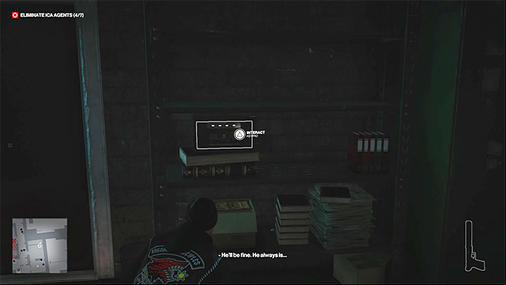 Sneak over to the opposite side of the office - Hitman 3: The safe box (Hirschmullers office) - how to open it? Berlin - Apex Predator - Berlin - Hitman 3 Guide