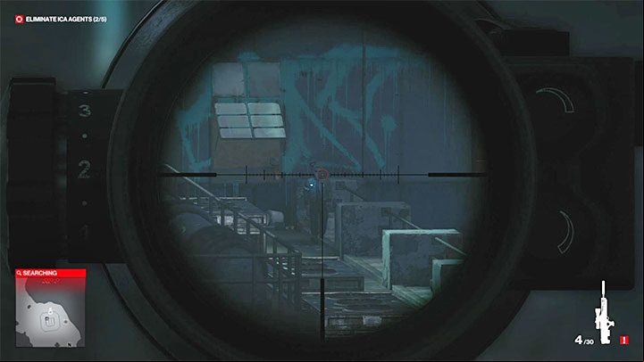 Each of the three shots is fired from a very long distance, so zoom in as much as possible and also press the key to stabilize the crosshair - Hitman 3: ICA agents - other unique kills - Apex Predator - Berlin - Hitman 3 Guide