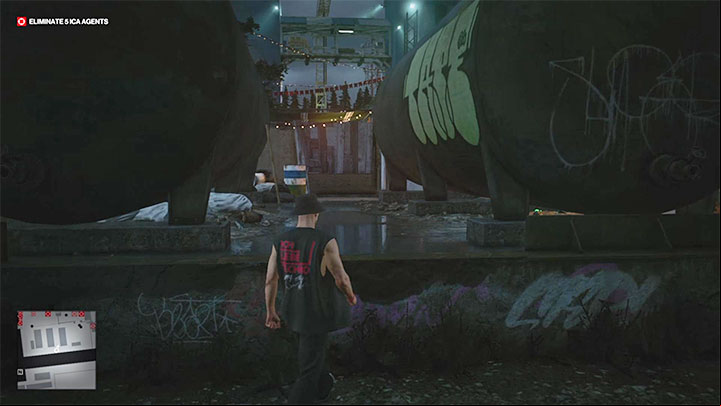This challenge is about assassinating any ICA agent using a secret melee weapon hidden on the map - Hitman 3: ICA agents - other unique kills - Apex Predator - Berlin - Hitman 3 Guide