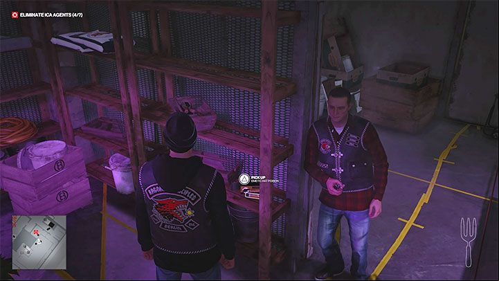 Rat poison is on level 1 of the biker building - Hitman 3: Poison - how to get it? - Apex Predator - Berlin - Hitman 3 Guide