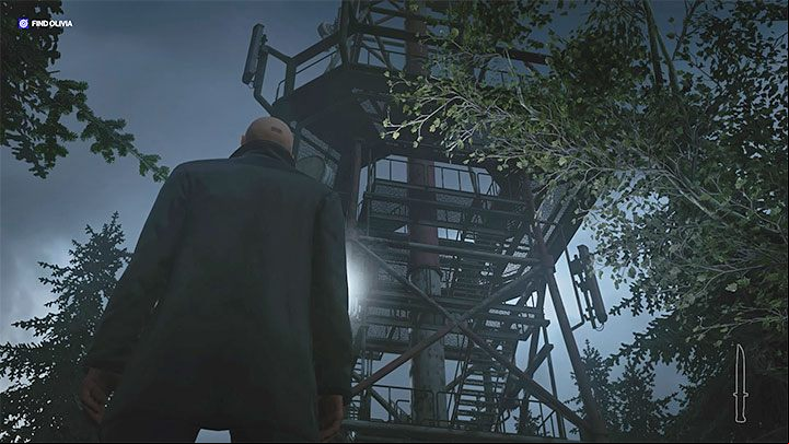 The radio tower is located in the forest in the southern part of the map - Hitman 3: Radio tower - how to unlock? - Apex Predator - Berlin - Hitman 3 Guide
