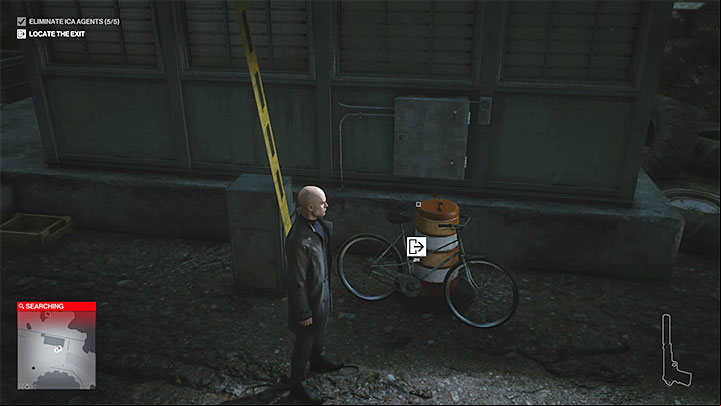 This exit plays out similarly to the previous one - Hitman 3: Berlin - ways of leaving the mission zone - Apex Predator - Berlin - Hitman 3 Guide